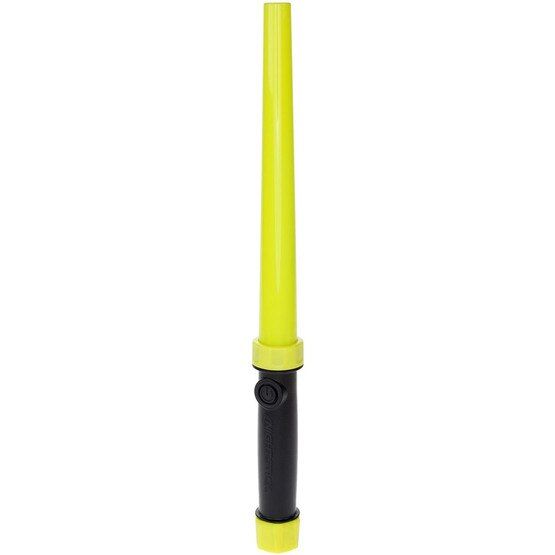 Nightstick LED Traffic Wand has a yellow cone and black handle